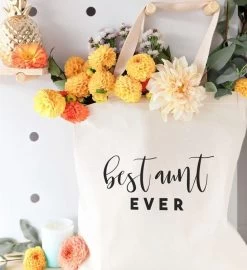 You're The Best Reusable Shoulder Tote -Gift Promotion Store mk006908alt view2c