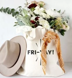 Weekend Reusable Shoulder Tote -Gift Promotion Store mk006919alt view3c