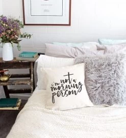 Fun Sayings Pillow Cover -Gift Promotion Store mk006997alt view2c