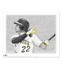 Andrew McCutchen 2013 MVP Word Art
