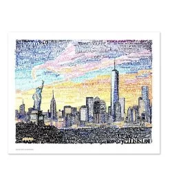 Skyline Word Art -Gift Promotion Store mk007046x 2