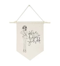 Girl Power Canvas Wall Hang -Gift Promotion Store mk007102x 2