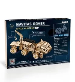 DIY 3D Wood Puzzle Rover Toy -Gift Promotion Store mk007342alt view2c