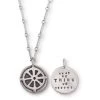 Buddhist Wheel Necklace