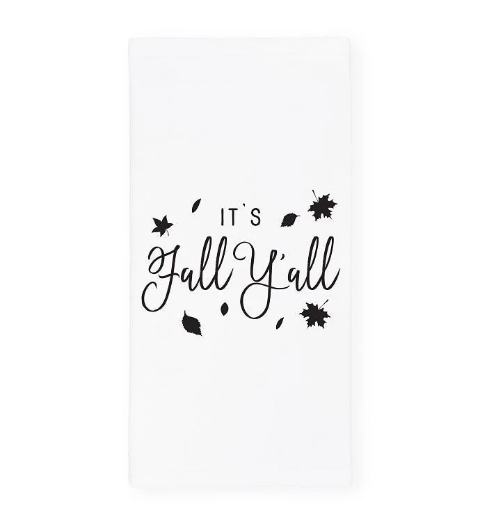 "Hello Fall!" Kitchen Towel 4 "Hello Fall!" Kitchen Towel - Image 2