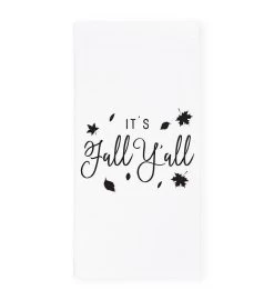 "Hello Fall!" Kitchen Towel