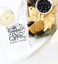 "Hello Fall!" Kitchen Towel 10 "Hello Fall!" Kitchen Towel -Gift Promotion Store mk007762alt viewc