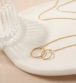 Infinity Ring Necklace With Happy Birthday Card And Gift Box -Gift Promotion Store mk007883alt view3c