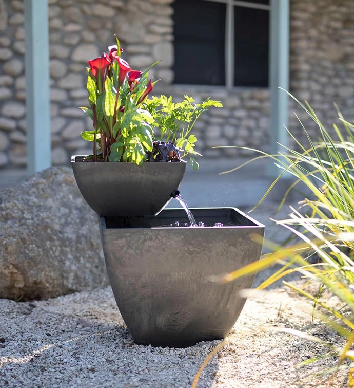 AquaSprouts Fountain 8 Gallon Water Garden 3 AquaSprouts Fountain 8 Gallon Water Garden