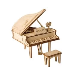 Piano DIY 3D Wood Laser Cut Puzzle -Gift Promotion Store mk008079x 2