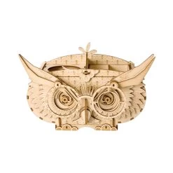 Owl Shortage Box DIY 3D Wood Laser Cut Puzzle -Gift Promotion Store mk008082x 2