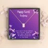 Happy Sweet Sixteen Dainty Cube Birthday Pendant Necklace 1 Happy Sweet Sixteen Dainty Cube Birthday Pendant Necklace -Gift Promotion Store mk008249x