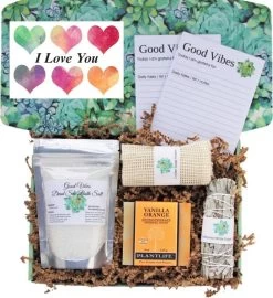 Good Vibes Women's Gift Box - "I Love You" Card -Gift Promotion Store mk008587x