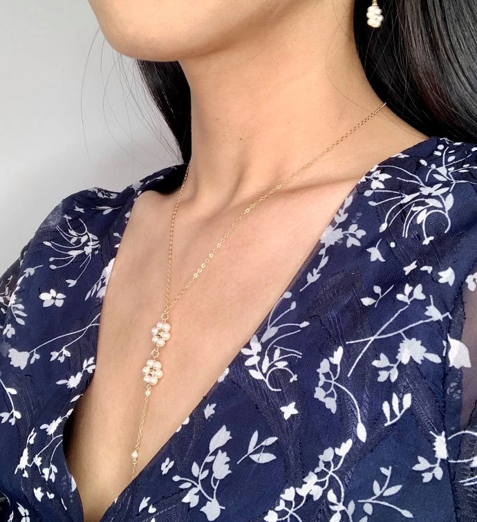 14k Gold Filled Jules Lariat 6 14k Gold Filled Jules Lariat - Image 4