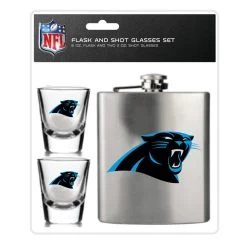 NFL 3pc Flask & Shot Glasses Set -Gift Promotion Store mk008624x 1