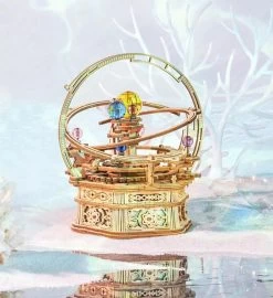 Diy 3d Wooden Mechanical Music Box Puzzle -Gift Promotion Store mk008699alt viewc