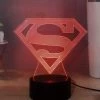 Superhero 3d Illusion Led Decorative Lights -Gift Promotion Store mk008711x