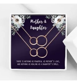 Mother And Daughter Necklaces