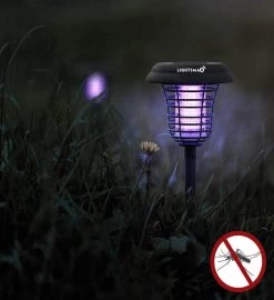 Solar Powered Led Light, Mosquito And Insect Bug Zapper-led/uv Radiation -Gift Promotion Store mk009187alt view2c