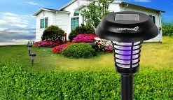 Solar Powered Led Light, Mosquito And Insect Bug Zapper-led/uv Radiation -Gift Promotion Store mk009187x 2