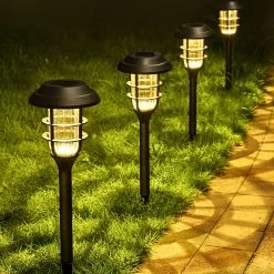 8 Pk Solar Led Garden Pathway Lawn Ground Yard Light -Gift Promotion Store mk009199x 2