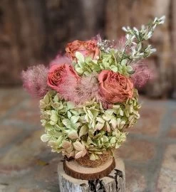 Luxury Gift Set Dried Natural Flower Bouquet With Fragrance -Gift Promotion Store mk009629x 2