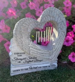 Memorial Angelic Heart Statue -Gift Promotion Store mk009917alt viewc