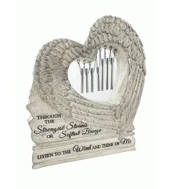 Memorial Angelic Heart Statue