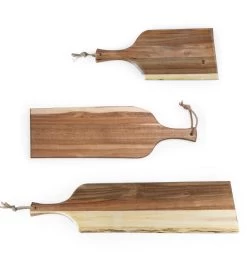 Set Of 3 Artisan Serving Planks