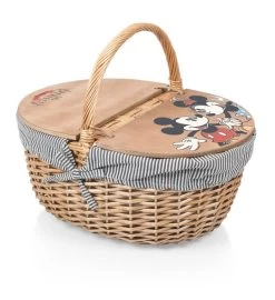 Mickey And Minnie Country Picnic Basket