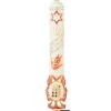 Matashi Hand Painted 5.7" Dove Mezuzah W/ Gold Accents & Crystals -Gift Promotion Store mk010160x