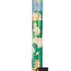 Matashi Hand Painted 5.5" Enamel Jerusalem Cityscape Mezuzah W/ Crystals -Gift Promotion Store mk010166x