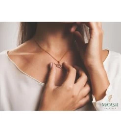 Necklace With Cupid's Heart -Gift Promotion Store mk010223alt view2c