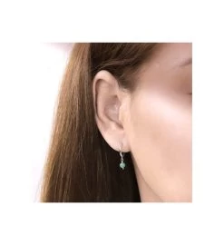 Opportunity Aventurine Hoops -Gift Promotion Store mk010280alt viewc