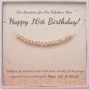 Happy 15th Birthday Card And Sterling Silver Necklace Jewelry Gift Set -Gift Promotion Store mk010349x