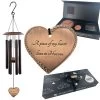 Memorial Copper Heart Wind Chime 1 Memorial Copper Heart Wind Chime -Gift Promotion Store mk010495x