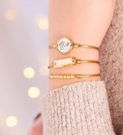 Little Handprints Bangle Bracelet -Gift Promotion Store mk011527alt viewc