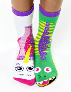 Dragon & Unicorn Pals Socks -Gift Promotion Store mk011984x 2