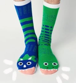 T-rex & Triceratops Pals Socks