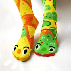 Giant Gorilla & Mutant Lizard Pals Socks -Gift Promotion Store mk011998x 1