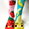 Strawberry & Banana Pals Socks