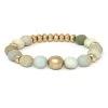 Green, Blue, And Gold Stretch Bracelet -Gift Promotion Store mk012765x