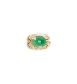 Torrey Ring In Green Onyx -Gift Promotion Store mk012776alt view2c