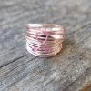 Marcia Ring In Rose Gold With Breast Cancer Ribbon -Gift Promotion Store mk012801x