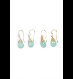 Jill Short Drop Earring In Chalcedony -Gift Promotion Store mk012888alt viewc