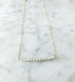 The London Bar White Silverite Necklace -Gift Promotion Store mk012899x 1