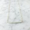 The London Bar White Silverite Necklace -Gift Promotion Store mk012899x