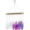 Memorial Stained Glass Purple Wind Chime Sun Catcher Combo -Gift Promotion Store mk013489x