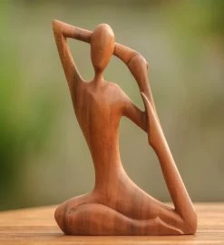 Novica Wood Sculpture -Gift Promotion Store mk014423alt view2c