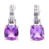 Novica Amethyst Dangle Earrings -Gift Promotion Store mk014440x